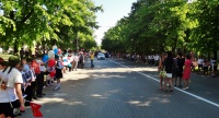 Колонна готовится к параду Колонна готовится к параду